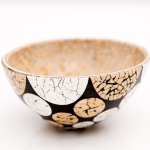 OSTRICH EGG SHELL BOWL
