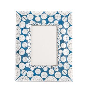 OSTRICH EGG SHELL PICTURE FRAME