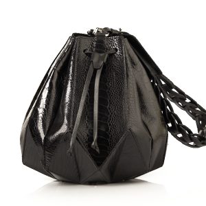 Ostrich Lether Handbag